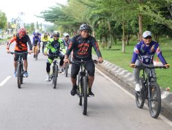 Ratusan Bikers Ramaikan Adhyaksa Fun Bike, Dalam Rangkaian HUT Kutim Ke 23