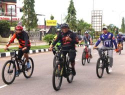 Sambut HUT Kutim ke 23, Ratusan Bikers Ikuti Adhyaksa Fun Bike