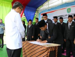 Anggota BPD 4 Desa di Sandaran Dilantik Bupati Kutai Timur