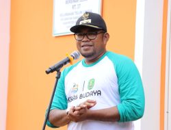 Resmikan Posyandu Bersinar Ceria Teluk Lingga, Kasmidi Berharap Bisa Dimaksimalkan Yang Berkaitan Dengan Kesehatan Bayi dan Balita
