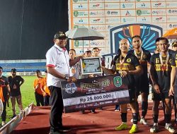 Ketua ASKAB PSSI Kasmidi Bulang Ingin Turnamen Bupati Cup Terus Digelar Sebagai Pengembangan Potensi Sepak Bola di Kutai Timur