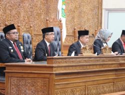 Bupati Sampaikan Pidato HUT Kutim Ke 23, Pada Sidang Paripurna Istimewa Ke 41