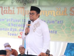 Hadiri Peringatan Maulid Nabi di Bengalon, Kasmidi : Keteladanan Rasulullah Menjadi Referensi di Kehidupan Sehari-hari