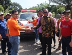 Silaturahmi dan Syukuran Warga KKSU Terima Bantuan Ambulans Satu Unit Dari Pemkab Kutim