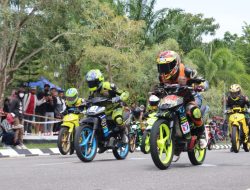 170 Peserta Open Race 2022 IMI Kutim Libas Sirkuit Non Permanen Bukit Pelangi