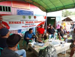 Reses Faizal di KM 26 Karangan, Bahas Listrik Hingga Gedung Sekolah