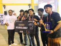Tim Sgt Skud dan Panjenangan Arief Juara E-Sport se Kutim