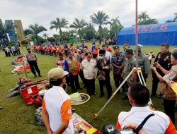 Bupati Kutim Ardiansyah Sulaiman Pimpin Apel Pencegahan dan Kesiapsiagaan Bencana Karhutlah 
