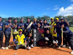 Kategori S6 Sixes, Cricket Putra Kutim Raih Medali Emas