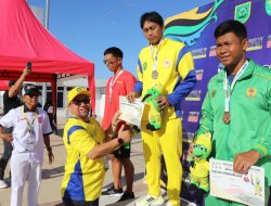 Octa Merebut Dua Medali Emas Sekaligus Pecahkan Rekor Nasional di Cabor Renang