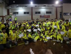 Tim Futsal Kutim Berhasil Tundukkan Tim Futsal Samarinda Dengan Skor 7-5 dan Meraih Medali Emas