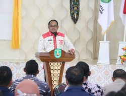 Kasmidi Lantik Perhiptani dan Bagikan Bantuan di Kecamatan Sangsaka