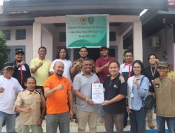 Rudi Hartono Serahkan Berkas Pencalonan Ketua KONI Kutim