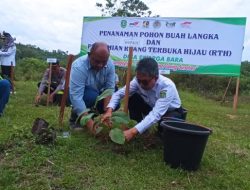 Jaga Kualitas Iklim Lingkungan, Bupati Kutim Resmikan RTH dan Tanam Pohon Endemik Kalimantan