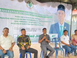 Sosper tentang penyalahgunaan Narkotika, Sutomo : Masyarakat Harus di Libatkan Untuk Mencegahnya