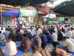 Ribuan Jamaah Muhammadiyah Laksanakan Sholat I’ed di Halaman Kantor Camat Sangatta Utara