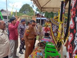 Di Muara Wahau Bazzar Promosi UMKM Dirangkai Dengan Pameran Budaya