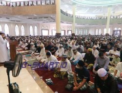 Shalat Ied di Masjid Agung Al Faruq Sangatta di Ikuti Puluhan Ribu Umat Muslim
