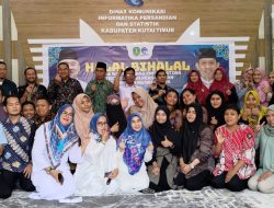 Diskominfo Kutim Gelar Halal Bihalal, Ery Mulyadi Ajak Aparatur Tingkatkan Produktivitas