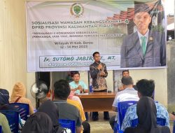 Tanamkan Nilai-nilai Pancasila, Sutomo Sosialisasi Wawasan Kebangsaan di Tanjung Redeb