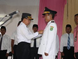 Anggota BPD di 3 Desa Long Mesangat Dilantik Bupati Kutai Timur
