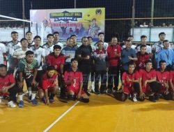 Membludak, Penonton Saksikan Semi Final Turnamen Volly Ball Dandim 0909/KTM Cup 2023