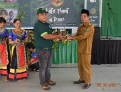 Bersama DSN Group dan Yayasan Dharma Satya Nusantara Utama, Kecamatan Muara Wahau Tanam 1000 Pohon