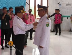 Rusnomo Pimpin Kecamatan Kaliorang, Usai Resmi Dikukuhkan Bupati Kutim