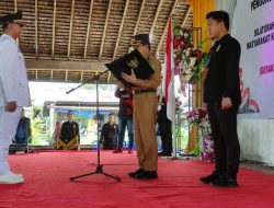Usai Dikukuhkan, Harun Akan Segera Merealisasikan Program Kabupaten di Kecamatan Muara Ancalong