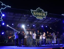 HUT Kodim 0909/KTM ke 18, Gelar Malam Puncak Panggung Rakyat