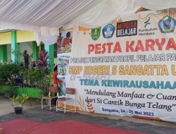 Pesta Karya SMPN 5 Sangatta Utara Implementasi Kurikulum Merdeka Belajar