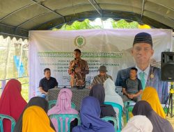 Cegah Penyalahgunaan Narkoba, Sutomo Sosialisasikan Perda Tentang Narkotika di Kampung Paribau Berau