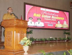 Dispar Kutim Gelar Pelatihan Hair Salon Business 2023, Kasmidi : Membuka Lapangan Kerja Baru
