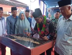 Resmikan Pondok Tahfidz Qur’an Al Wahhab di Desa Saka, Bupati Kutim Berikan Apresiasi