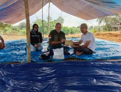 Solidaritas Sesama Kecamatan, Kecamatan Muara Bengkal Salurkan Bantuan Untuk Korban Kebakaran di Telen