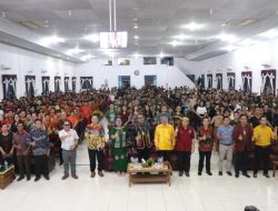 Dihadiri Ribuan Orang, Wabup Kasmidi Buka Pekan GKII di Miau Kongbeng