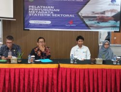 Selama 3 Hari Produsen Data Dibekali Pelatihan Penyusunan Metadata Oleh Diskominfosp