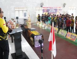 Buka Kejuaraan Sepak Takraw PSTI Kutim, Wabup Kasmidi : Bentuk Mental Jawara