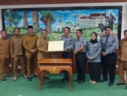 Kemenkumham Kaltim Jalin Kerjasama Penyelenggaraan Kekayaan Intelektual dengan Pemkab Kutim