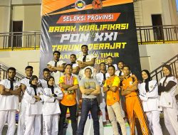 Kumpulkan 15 Medali Emas Kodrat Kutim Juara Umum Selekprov Tarung Derajat Kaltim