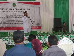 Usai Dikukuhkan, Camat Telen Petrus Ivung Akan Perjuangkan Pembangunan Infrastruktur Jalan