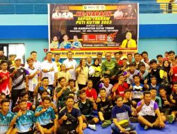 Turnamen Sepak Takraw PSTI Kutim Cup 2023 Resmi Bergulir, Kasmidi Bulang ; Sepak Takraw Kedepan Harus Lebih Baik