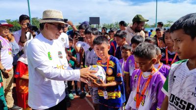 64 Tim di Kelompok Umur 10 dan 12 Tahun Mengikuti Turnamen Sepak Bola Bupati Cup 2023