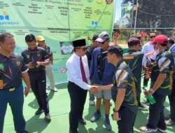 Kejuaraan Tenis Terbuka Piala Bupati Kutim (PBK) Se Kaltimtara Bergulir, 150 Orang Atlet Siap Berlaga