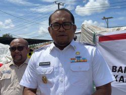 Peduli Korban Banjir di Mahulu, Wabup Kutim dan PMI Kirimkan Bantuan