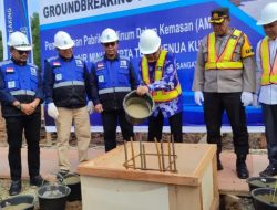 Perumdam Tirta Tuah Untung Benua Kutim, Ground Breaking Pembangunan Pabrik Air Minum Dalam Kemasan