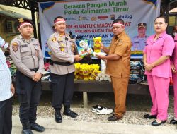 GPM di Polsek Muara Bengkal, Kapolres: Masyarakat Harus Dapat Bapok Dengan Harga Terjangkau