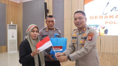 Kick Off GPM: Kapolres Kutai Timur Salurkan 8 Ton Beras SPHP dan 350 Paket Bapok Murah