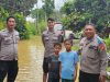 Cegah Korban Jiwa, Polisi Sisir Bantaran Sungai Sangatta, Ingatkan Bahaya Listrik dan Hewan Buas