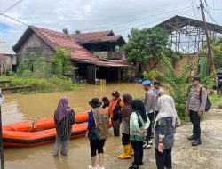 Polsek Sangatta Utara Rilis Data Terbaru Titik Banjir: Genangan Merata di Sejumlah Desa, Warga Diminta Waspada